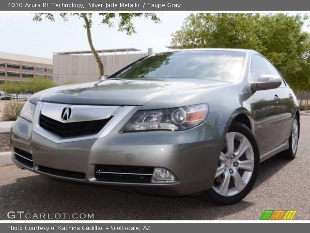 2010 Acura RL Technology in Silver Jade Metallic