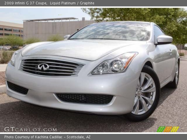 2009 Infiniti G 37 Coupe in Liquid Platinum