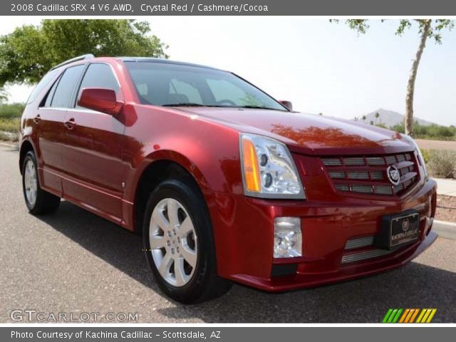2008 Cadillac SRX 4 V6 AWD in Crystal Red