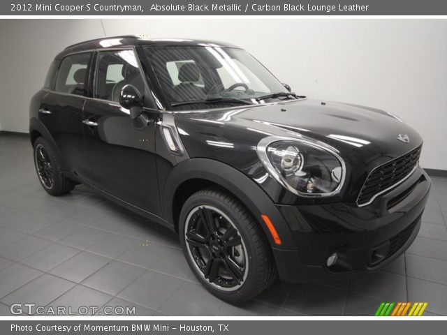 2012 Mini Cooper S Countryman in Absolute Black Metallic