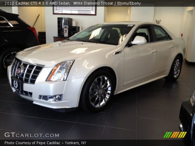 2012 Cadillac CTS 4 3.6 AWD Sedan in White Diamond Tricoat