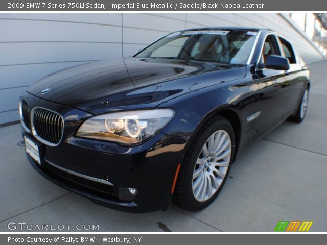 2009 BMW 7 Series 750Li Sedan in Imperial Blue Metallic