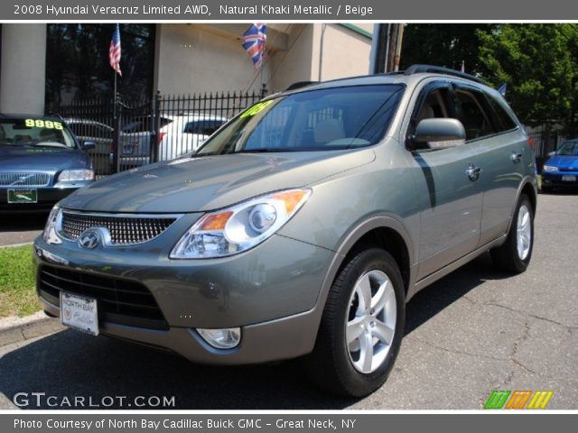 2008 Hyundai Veracruz Limited AWD in Natural Khaki Metallic