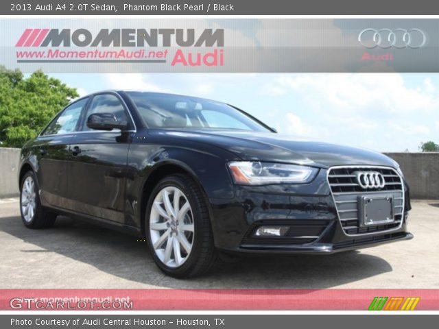 2013 Audi A4 2.0T Sedan in Phantom Black Pearl