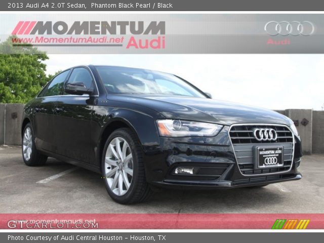 2013 Audi A4 2.0T Sedan in Phantom Black Pearl