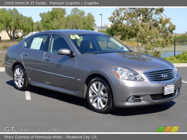 2008 Infiniti M 35 Sedan in Platinum Graphite