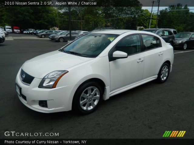2010 Nissan Sentra 2.0 SR in Aspen White