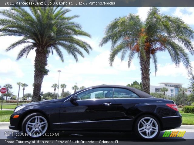 2011 Mercedes-Benz E 350 Cabriolet in Black