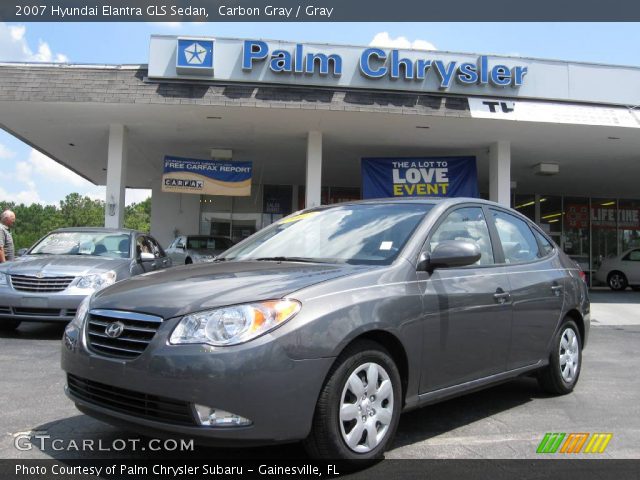 2007 Hyundai Elantra GLS Sedan in Carbon Gray