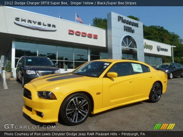 2012 Dodge Charger SRT8 Super Bee in Stinger Yellow