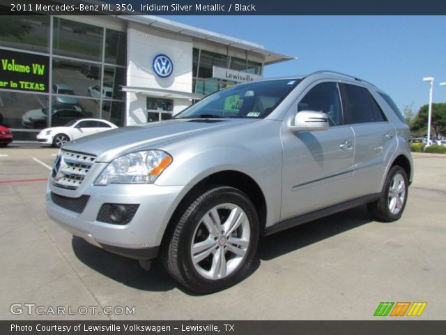 2011 Mercedes-Benz ML 350 in Iridium Silver Metallic
