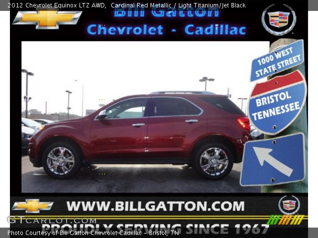 2012 Chevrolet Equinox LTZ AWD in Cardinal Red Metallic