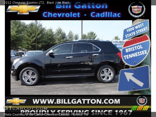 2012 Chevrolet Equinox LTZ in Black
