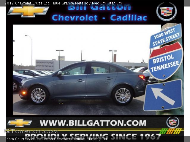 2012 Chevrolet Cruze Eco in Blue Granite Metallic