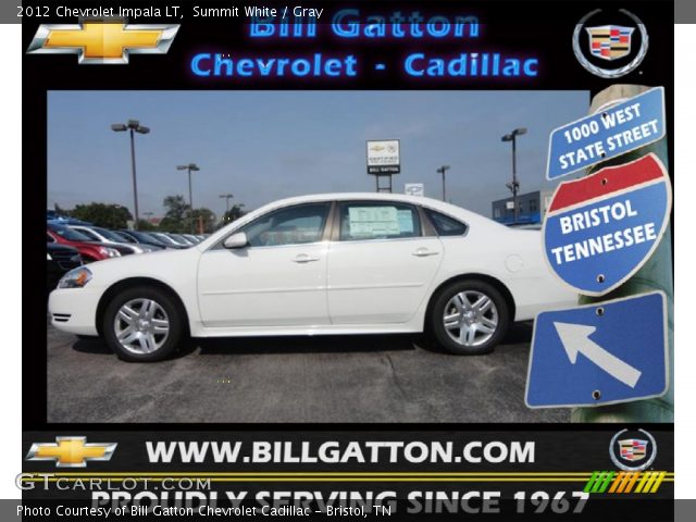 2012 Chevrolet Impala LT in Summit White