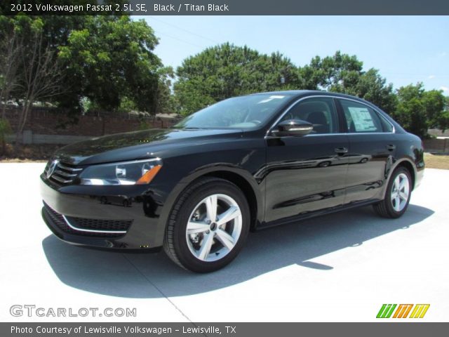 2012 Volkswagen Passat 2.5L SE in Black