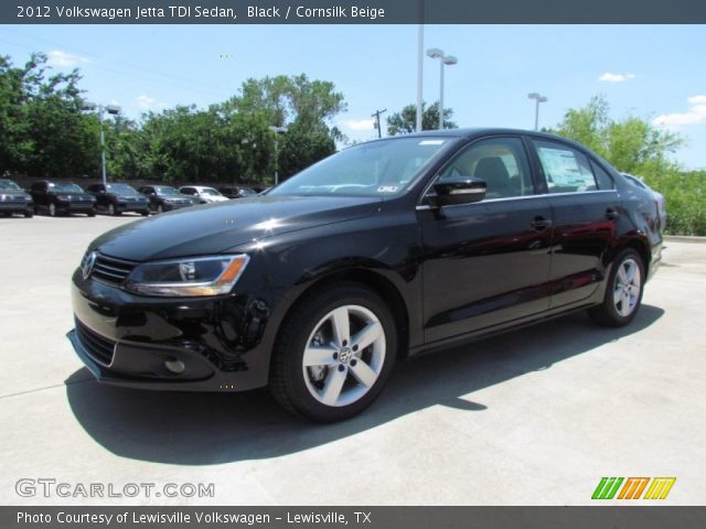2012 Volkswagen Jetta TDI Sedan in Black