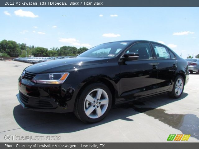 2012 Volkswagen Jetta TDI Sedan in Black