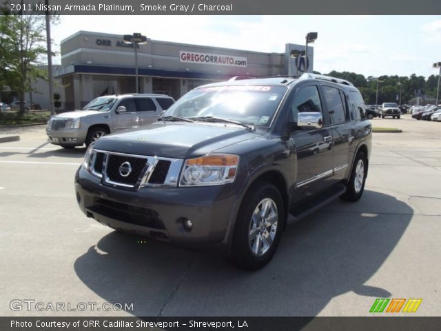 2011 Nissan Armada Platinum in Smoke Gray