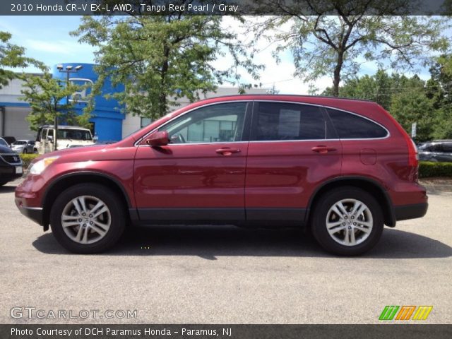 2010 Honda CR-V EX-L AWD in Tango Red Pearl