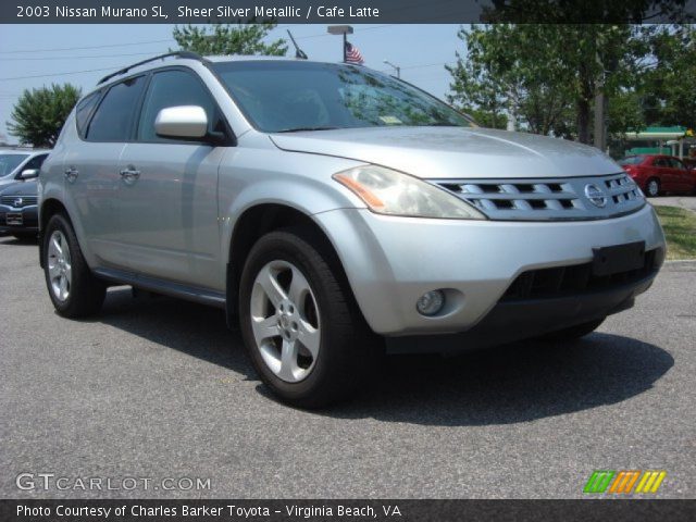 2003 Nissan Murano SL in Sheer Silver Metallic
