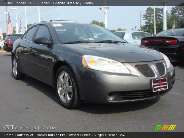 2006 Pontiac G6 GT Sedan in Granite Metallic