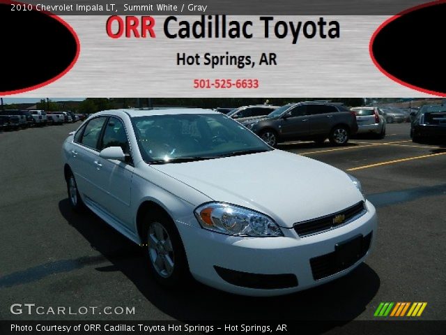 2010 Chevrolet Impala LT in Summit White
