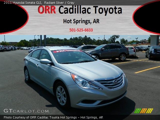 2011 Hyundai Sonata GLS in Radiant Silver