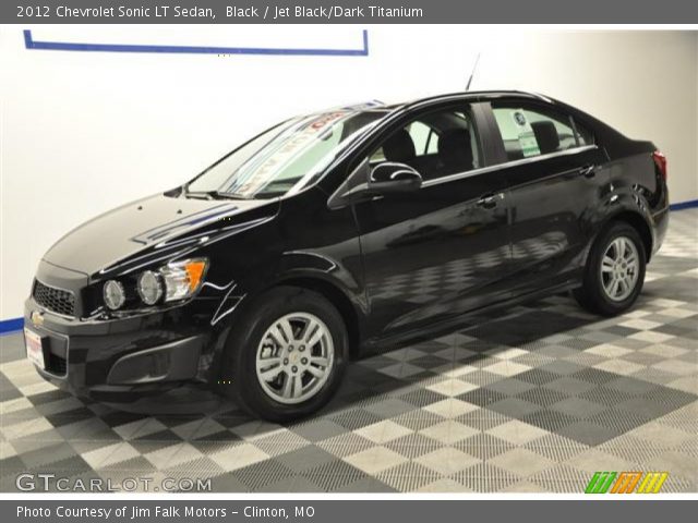 2012 Chevrolet Sonic LT Sedan in Black