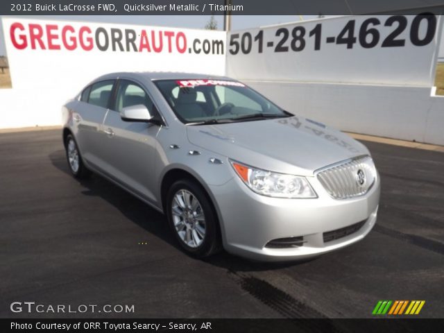 2012 Buick LaCrosse FWD in Quicksilver Metallic