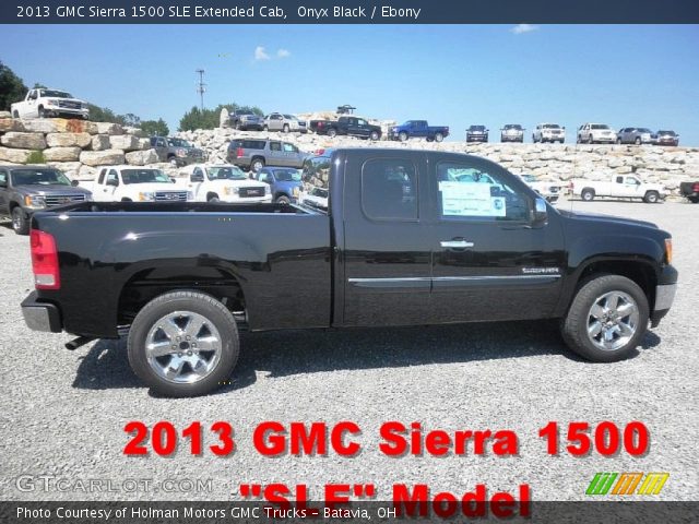 2013 GMC Sierra 1500 SLE Extended Cab in Onyx Black