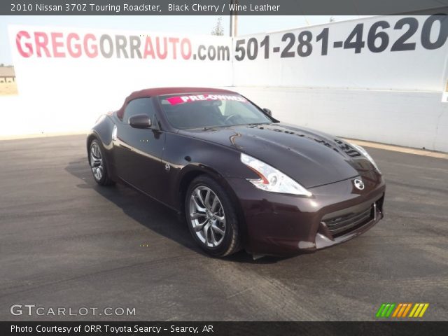 2010 Nissan 370Z Touring Roadster in Black Cherry