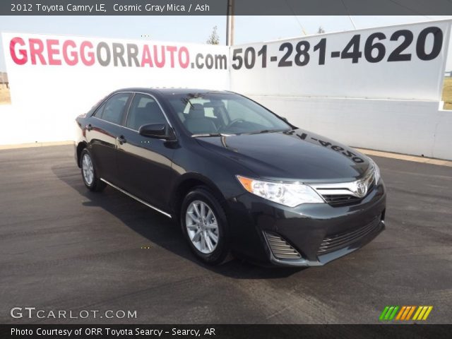 2012 Toyota Camry LE in Cosmic Gray Mica