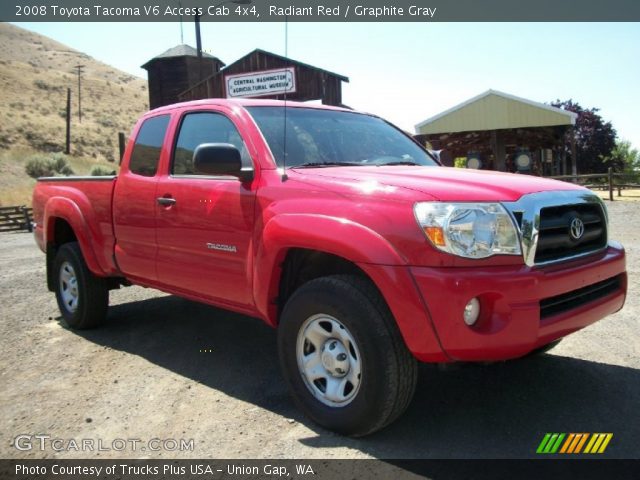 2008 Toyota Tacoma V6 Access Cab 4x4 in Radiant Red