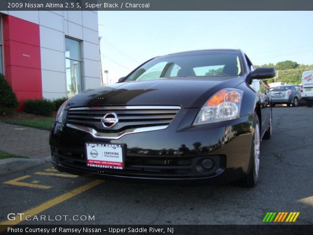 2009 Nissan Altima 2.5 S in Super Black