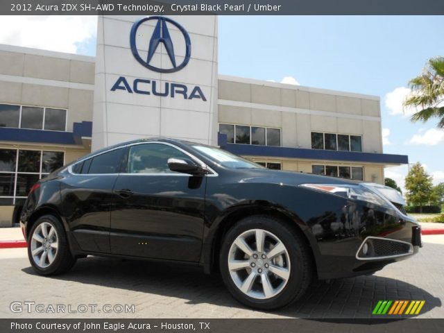 2012 Acura ZDX SH-AWD Technology in Crystal Black Pearl