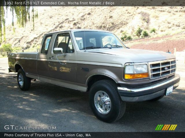 1992 Ford F250 XLT Extended Cab in Mocha Frost Metallic