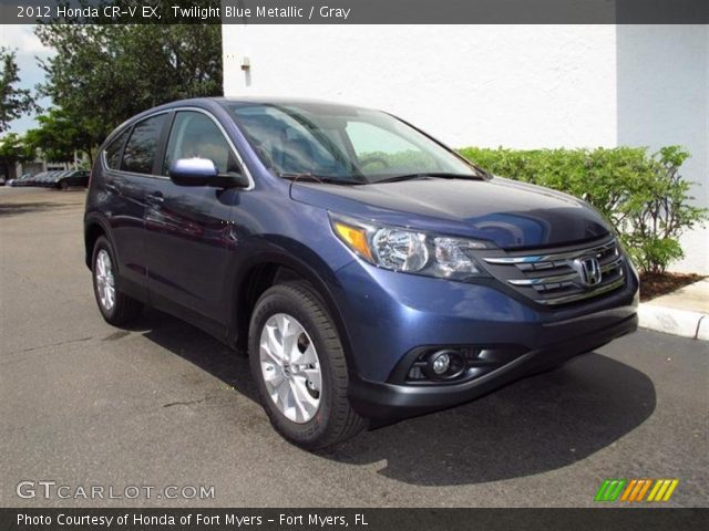 2012 Honda CR-V EX in Twilight Blue Metallic