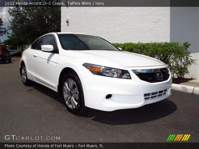 2012 Honda Accord LX-S Coupe in Taffeta White