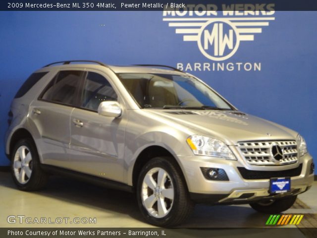2009 Mercedes-Benz ML 350 4Matic in Pewter Metallic