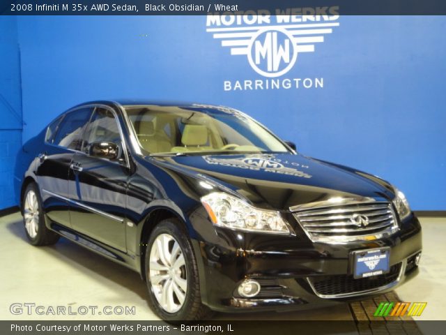 2008 Infiniti M 35x AWD Sedan in Black Obsidian
