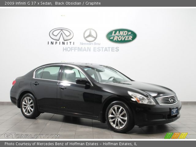 2009 Infiniti G 37 x Sedan in Black Obsidian