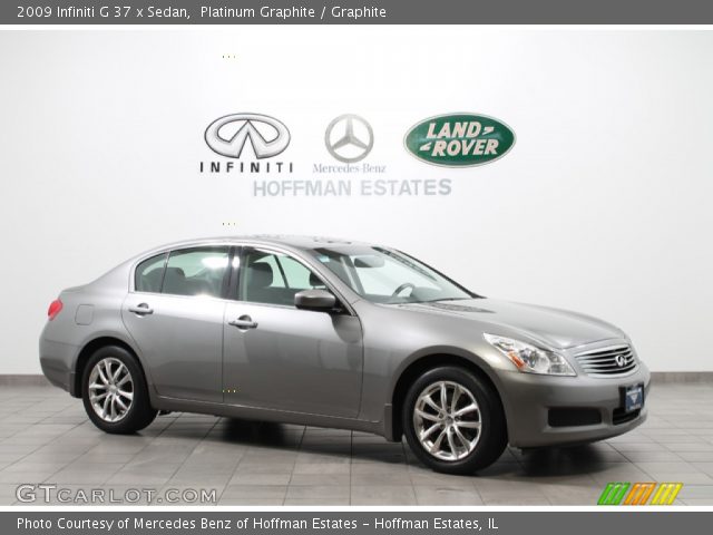 2009 Infiniti G 37 x Sedan in Platinum Graphite