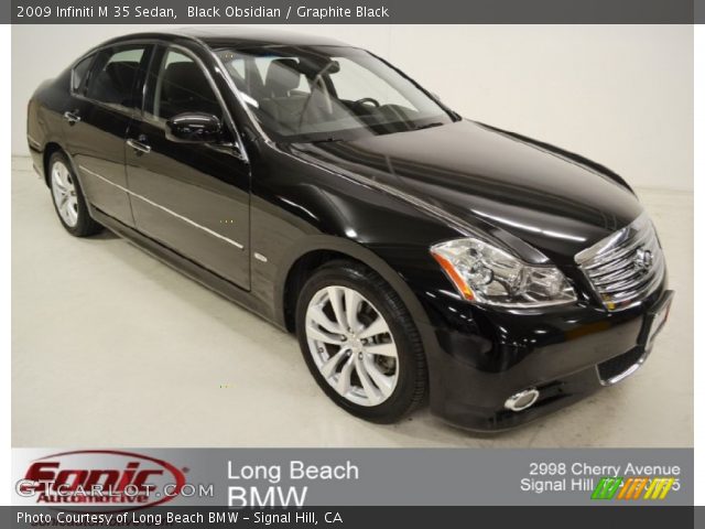2009 Infiniti M 35 Sedan in Black Obsidian