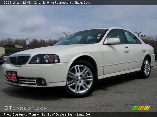 2005 Lincoln LS V8 in Ceramic White Pearlescent