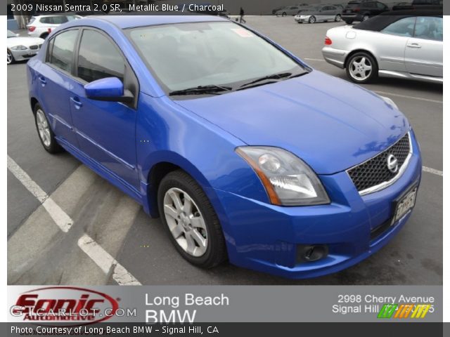 2009 Nissan Sentra 2.0 SR in Metallic Blue