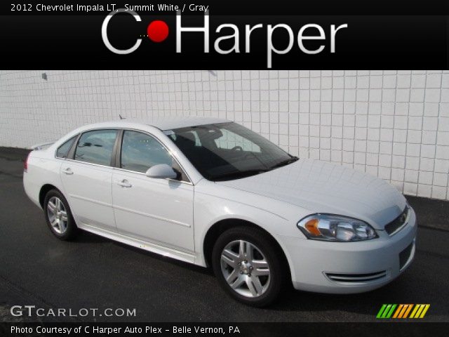 2012 Chevrolet Impala LT in Summit White