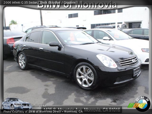 2006 Infiniti G 35 Sedan in Black Obsidian