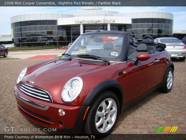 2008 Mini Cooper Convertible in Nightfire Red Metallic