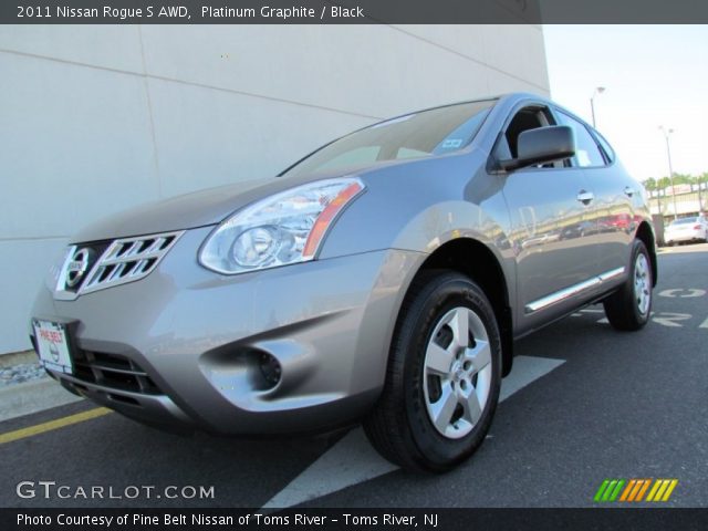 2011 Nissan Rogue S AWD in Platinum Graphite